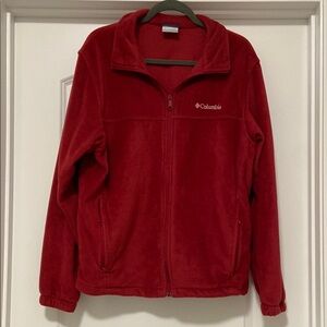 Columbia Red Fleece Jacket